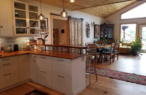 Ridgway House | Elegant Ridgway Retreat with Hot Tub & Fireplace