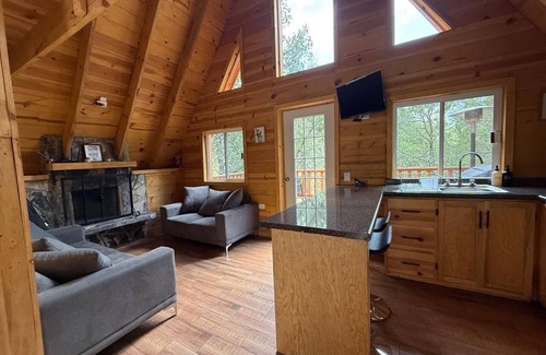 Arteaga House | Encantadora Cabaña Alpina M3 con 2 recamaras en los Lirios