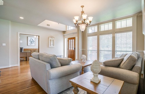 Burleson House | Enchanted 1-Acre 5bd Home with Private Pool, Gated Community
