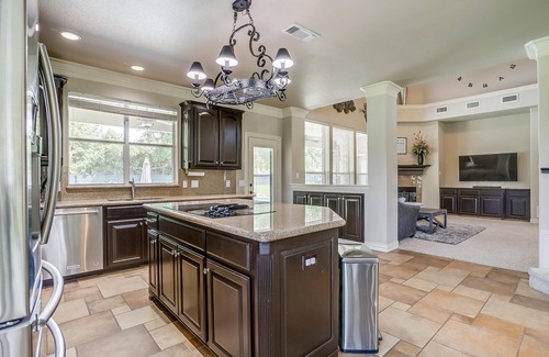 Burleson House | Enchanted 1-Acre 5bd Home with Private Pool, Gated Community