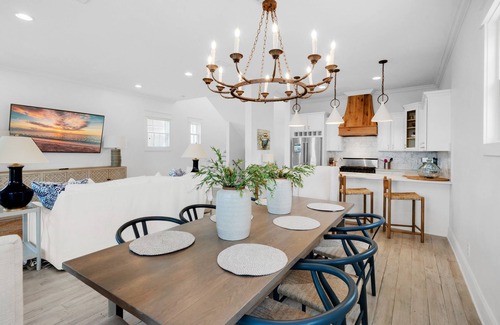 Inlet Beach House | Endless Gulf Views~Steps2Beach~6 Bikes~Pool~Gourmet Kitchen~Churchill Dunes