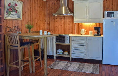 Eidsberg Municipality House | Enjoy a great panoramic view of the water in this vacation home.