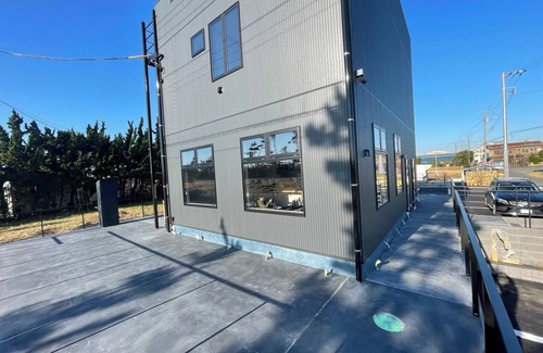 Kujukuri House | Enjoy BBQ on the terrace in front of the nature pa/Sambugun Chiba