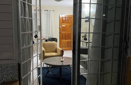 New Kingston Apartment | Enjoy this central, stylish 1 bedroom apt. with AC, wi-fi, security, and more!