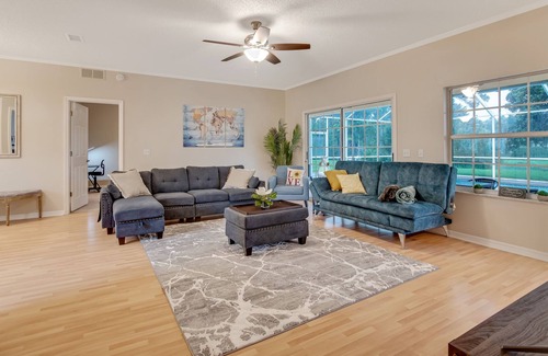 Indian Trails House | Entire house,heated pool,KING bed,Flagler beach