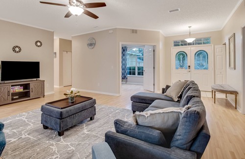 Indian Trails House | Entire house,heated pool,KING bed,Flagler beach