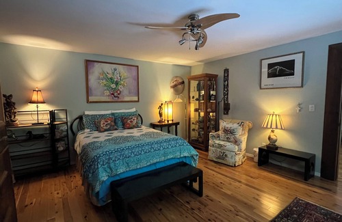 Caldwell House | Entire main floor of unique riverfront home property near Greenbrier resort