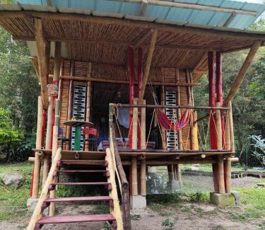 Anolaima Resort | Entre Guaduas Ecolodge - Cabaña de guadua