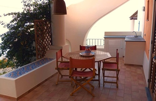 Acquacalda Apartment | Ericussa- apartment on the beach with sea view terraces and Wifi