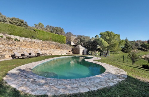 Sant Mateu de Bages House | Country House 'Les Corts De Biosca' with Mountain View, Private Pool and Wi-Fi