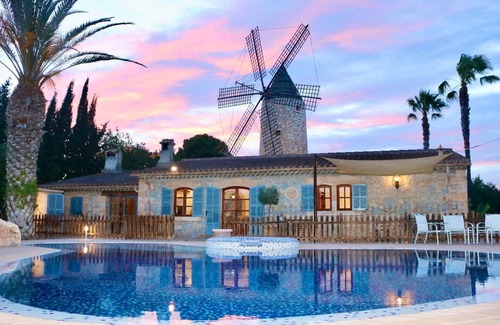 Consell House | Es Molí d'en Mig, jacuzzi, pool and barbecue