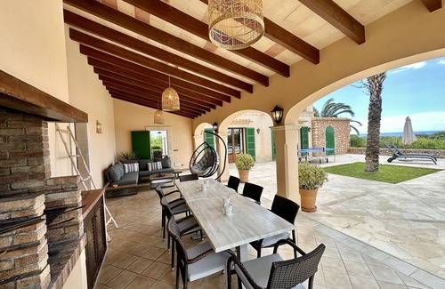 S Horta Villa | ES SERRAL - villa with private pool, terrace, garden and sea views FREE WIFI