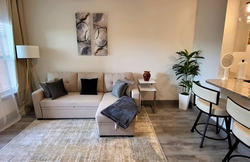 Barker Apartment | Escape to Luxury, Comfort & Convenience: Your Perfect 1-BR Resort-Style Getaway