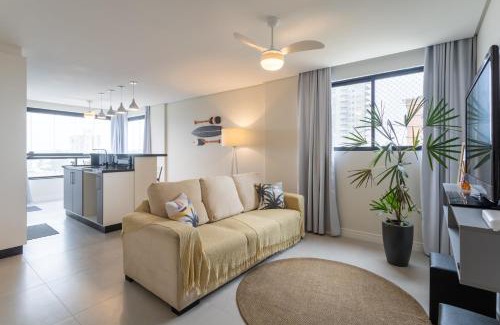 Itacolomi Apartment | Espaço amplo e confortável 3 Quartos, Churrasqueira, Cozinha completa, 180m da Praia, Wi-Fi, duas vagas de garagem