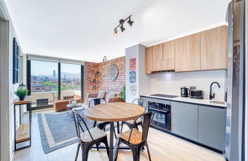 Nunoa Apartment | Espacio Nunoa 1BR balcony and free parking