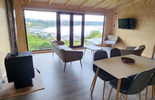 Chonchi Apartment | Espectacular cabaña con vista al mar