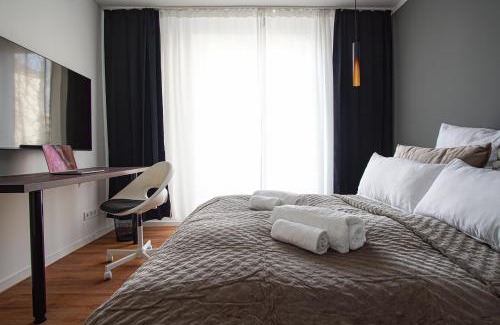 Sudostviertel Apartment | EssenFusion Wasserturm - Innenstadt nahe der Messe, SmartTV, Nespresso, Fully Kitchen