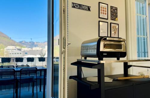 Brunnen Apartment | EVA o Wellnessoasis o Montainview o Pizzaoven o