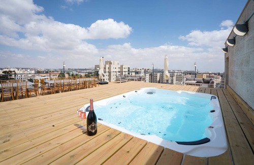 Jerusalem City Centre Apartment | ⚜ EVEN ISRAEL PENTHOUSE ⚜JACUZZI⚜5 royal Masters⚜