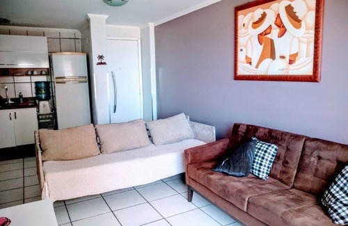 Fortaleza Apartment | Excellent fit 2 bedrooms fully furnished, cable TV, sea view from the balcony