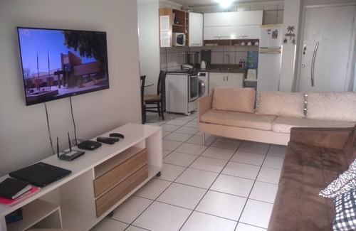 Fortaleza Apartment | Excellent fit 2 bedrooms fully furnished, cable TV, sea view from the balcony