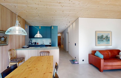Pontresina Apartment | Exclusive Roseg Apartment with Panoramic View in Pontresina