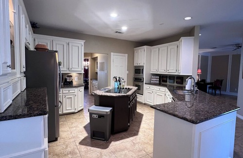 Barker House | Expansive 4-Bedroom Luxury Getaway Featuring Pool and Hot Tub in North Houston.
