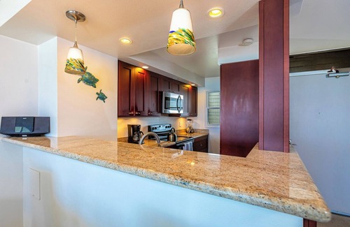 Kihei Condo | Experience Oceanfront Luxury at Royal Mauian 206: Stunning Views Await!