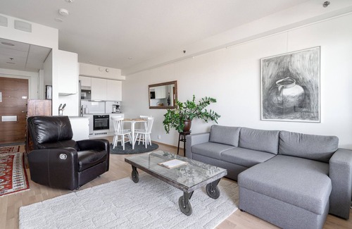 Tampere Apartment | Fabulous 1BR Apt with Sauna & Views