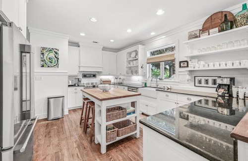 Grayton Beach House | Fall Stays Available! Beach Boardwalk Out Your Door! Community Pool! Lake Access! Bikes!
