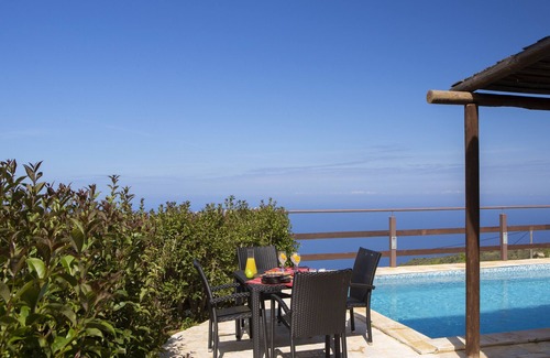 Lefkas Villa | Family Cosy Villa Imera with breathtaking ionian sunset sea view!