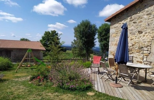 Riotord Cottage | Family Cottage in Riotord with Garden and Playground