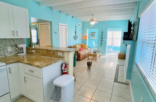 Port Canaveral Cottage | Family Fun Starts Here! Cozy 3BR + Sunroom, 2-Min Walk to the Beach!"