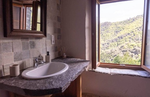 Ventalon-en-Cevennes House | Family Room, "La Ribambelle" – Spa and Pool Access