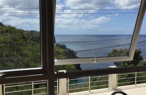 Marigot Bay Villa | Famous Marigot Bay Ridge - Safe - Architect 2 bed - Amazing Caribbean views