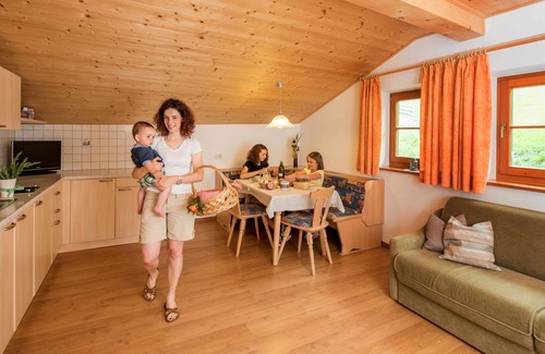 Fie allo Sciliar Apartment | Farm holidays with animals, child-friendly, pets are welcome
