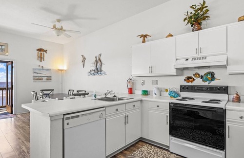 Cedar Key Condo | Fenimore Mill 6F - Open Gulf View, Pet Friendly!
