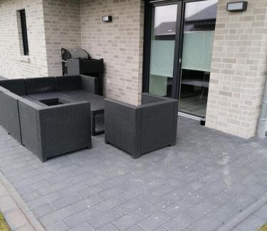 Barssel House | Ferienhaus Devilina mit Sauna und Kamin am Harkebrügger See