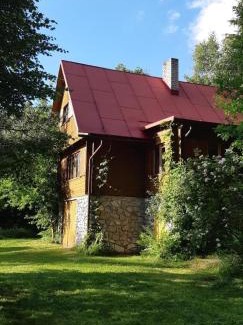 Frymburk House | Ferienhaus direkt am See mit Garten und Parkplatz