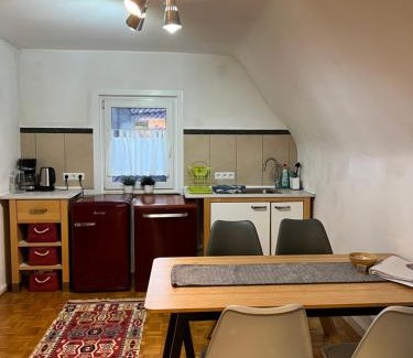 Rosengarten Apartment | Ferieninrosengarten 1 Zi Appartement 190 cm Deckenhöhe ODER große 4 Zi DG WHG