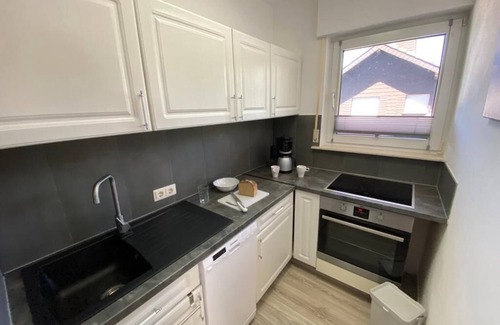 Niedersfeld Apartment | Ferienwohnung Frieda in Winterberg-niedersfeld mit Überdachtem Balkon und Garage