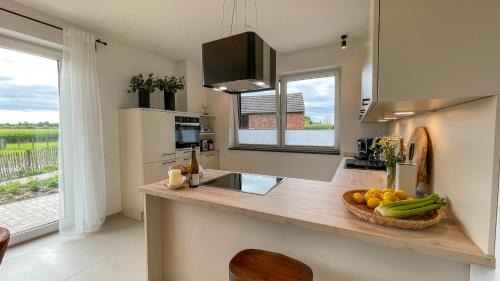 Rhedebrugge Apartment | Ferienwohnung Alpakablick - inklusive gratis Alpaka Meet & Greet