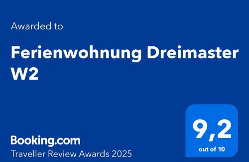 Westeraccumersiel Apartment | Ferienwohnung Dreimaster W2