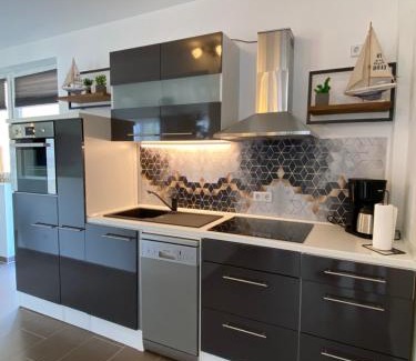 Mucheln Apartment | Ferienwohnung "Seeperle" Marina Mücheln Geiseltalsee