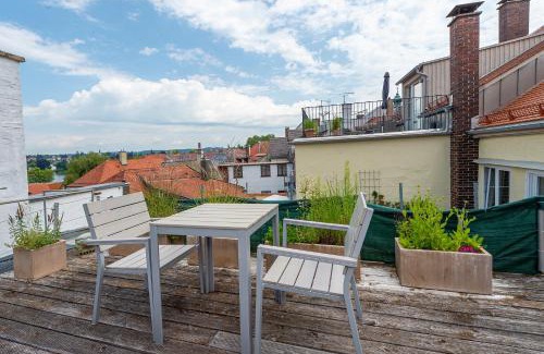 Insel Apartment | Ferienwohnungen Spiegel - Fewo mit Dachterrasse Mediterran 3