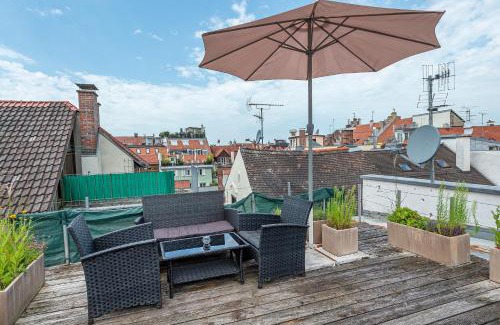 Insel Apartment | Ferienwohnungen Spiegel - Fewo mit Dachterrasse Mediterran 3