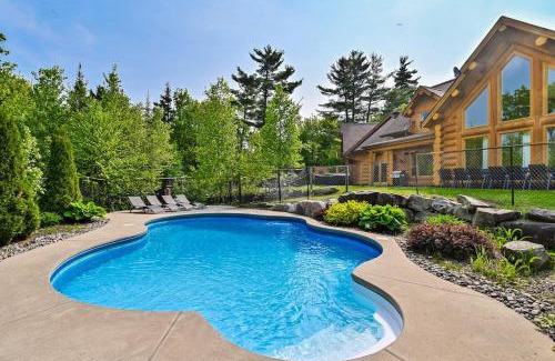 Fiddler Lake Resort Ski Chalet | Fiddler Lake Resort Private Pool Hot Tub