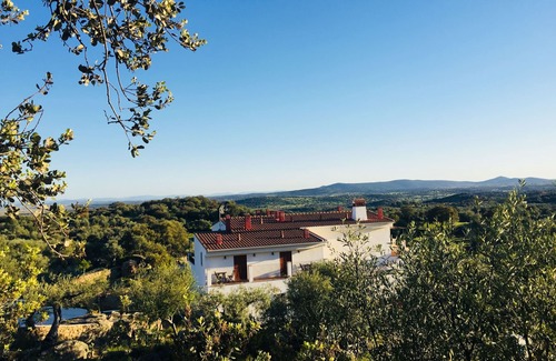 Almoharin Cottage | Finca Flores Amarillas - rural house with swimming pool and playground (TR-CC-157)