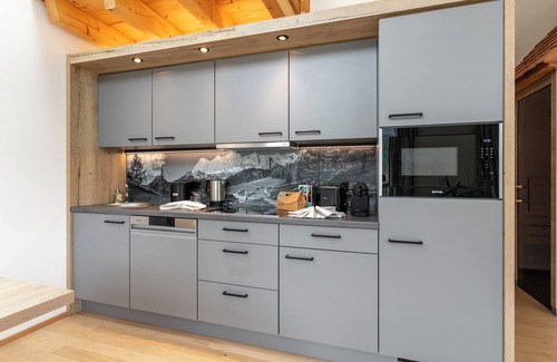 Haus im Ennstal Apartment | Fine split-level apartment with a private sauna