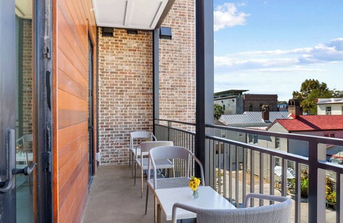Cannonborough Elliotborough Condo | Fire Tower | King Suite w/Rooftop Lounge Access